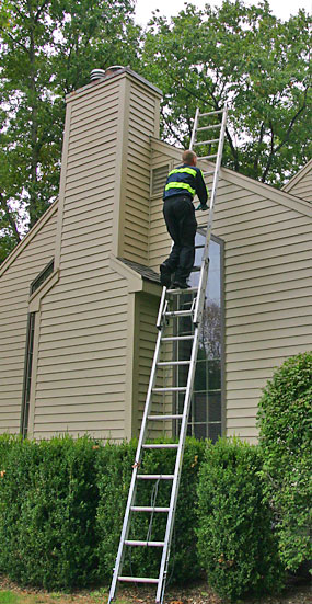 Chimney inspection