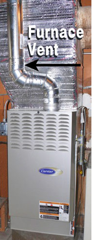 Furnace flue cleaning