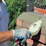 Repairing a damaged chimney crown at home on Ridgewood Rd West Hartford CT