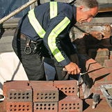 Chimney techs rebuild chimney on Historic Home in Wallingford CT