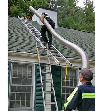 Chimney Liner Installation