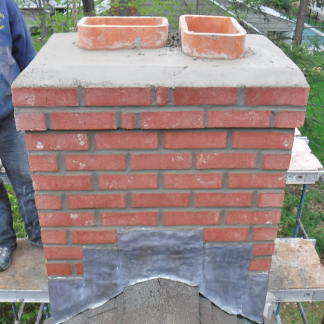 Avon CT Chimney Rebuild