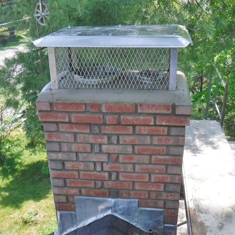 Chimney restoration in S Windsor CT