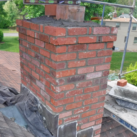 Chimney Water Damage Repair - Bristol CT