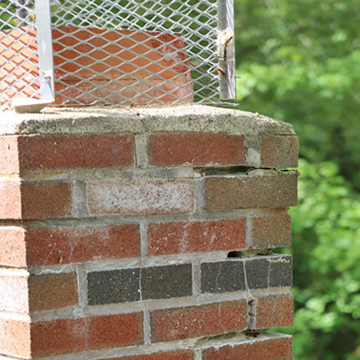 chimney spalling repairs in simsbury ct 