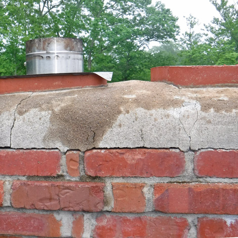 glastonbury ct chimney crown replacement 