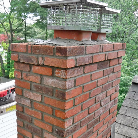 chimney rebuilding pros in lyme ct