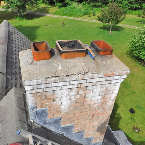 chimney crown replacement in bloomfield ct 