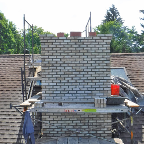 Kensington ct chimney rebuild 