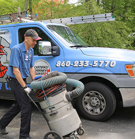 professional fireplace and chimney cleaning in bristol ct