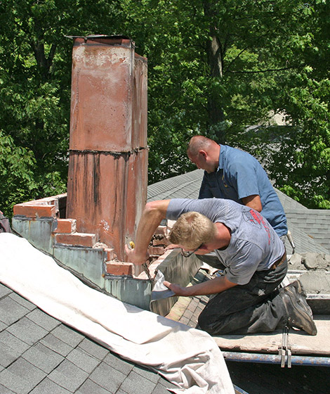 rebuilding chimney and flue liner in southington ct