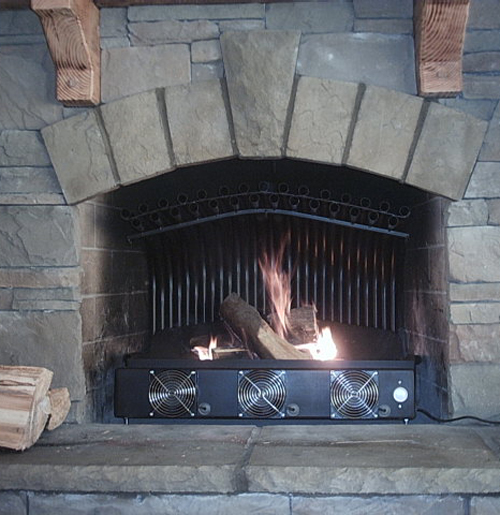 How Does a Fireplace Blower Work?