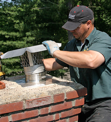 professional chimney cap install in bristol ct