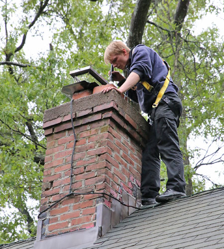 professional chimney inspection for safety in portland ct