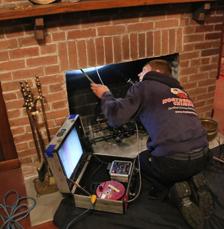 professional chimney inspection and cleaning in west harford ct 