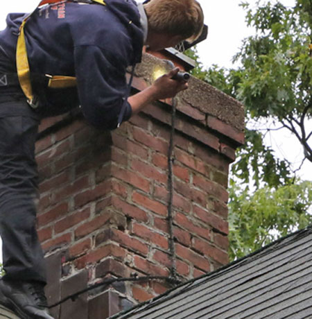 expert certified chimney inspection and chimney repair