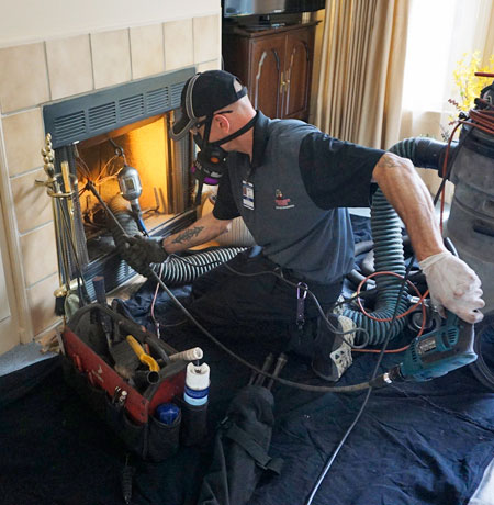 chimney sweep and chimney repair in burlington ct