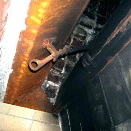 Fireplace Damper Handle