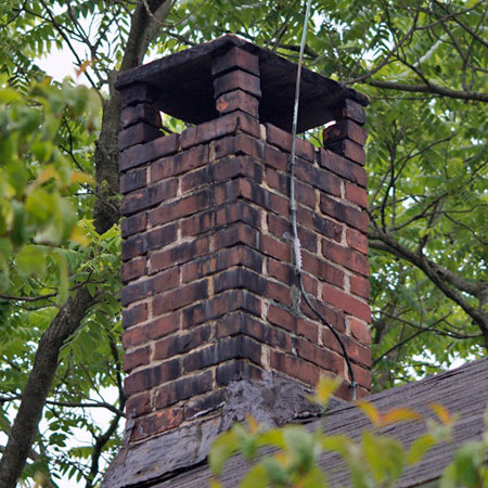 chimney leak