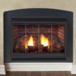 Glass Fireplace door