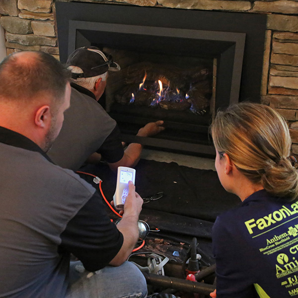 fireplace insert installation in Canton CT