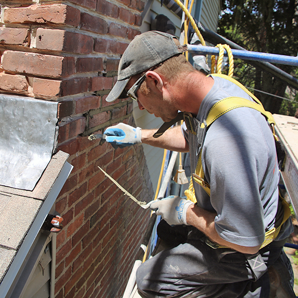 chimney tuckpointing in simsbury ct