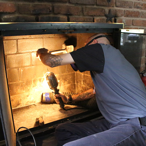 fireplace creosote buildup, Farmington CT