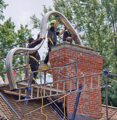 Chimney Liner installation Granby, CT