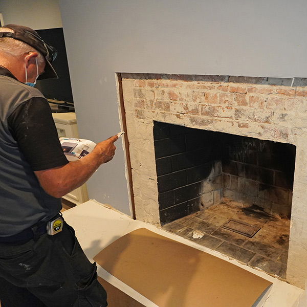 Fireplace Insert Summer Upgrade in Bloomfield CT 