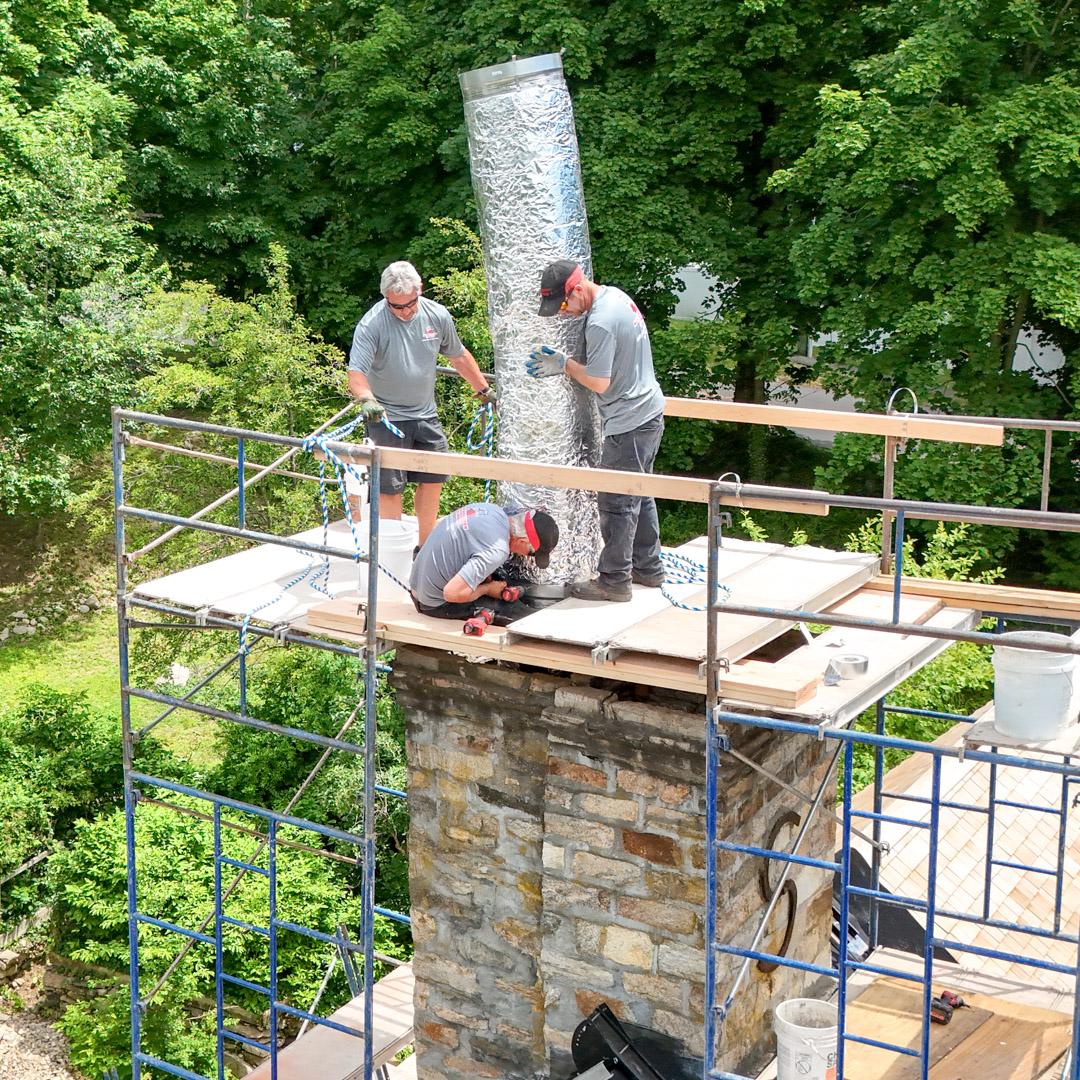 Chimney Liner Installation in Avon, CT