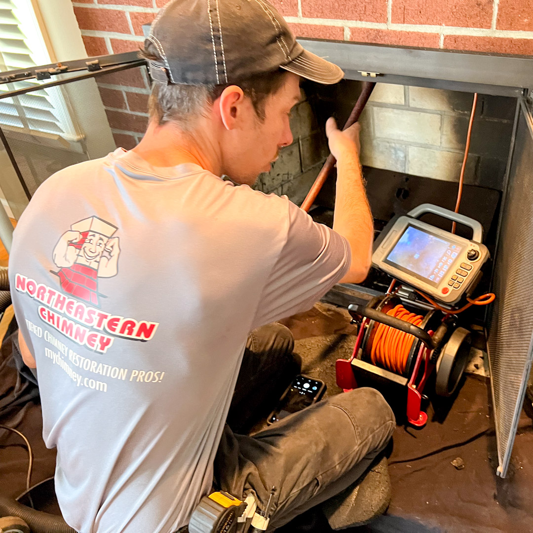 Chimney Camera Inspection in Farmington, CT