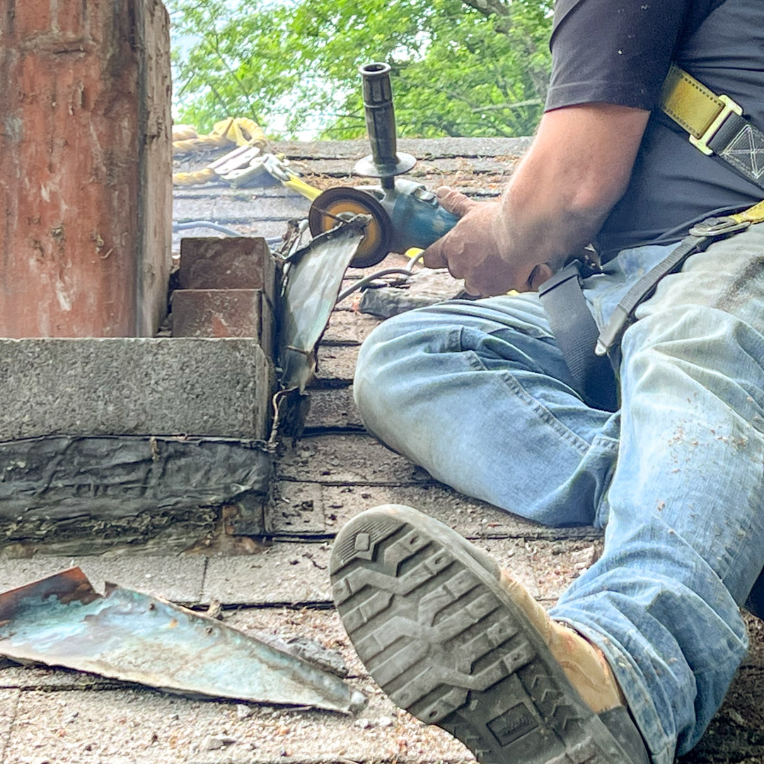 Chimney Flashing Repair in Avon, CT