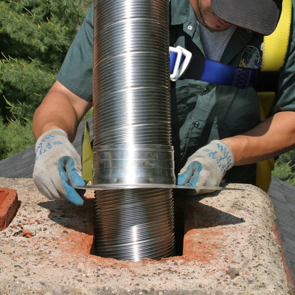 Expert installations of chimney liners help contain heat & prevent it from transferring to combustible materials in Farmington, CT 