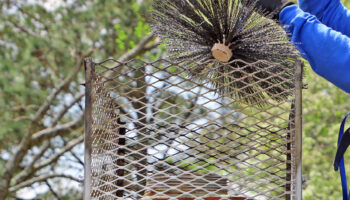 Annual chimney sweeping helps reduce creosote buildup in Avon,CT