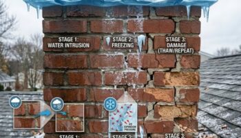 Freeze thaw cycle in ct