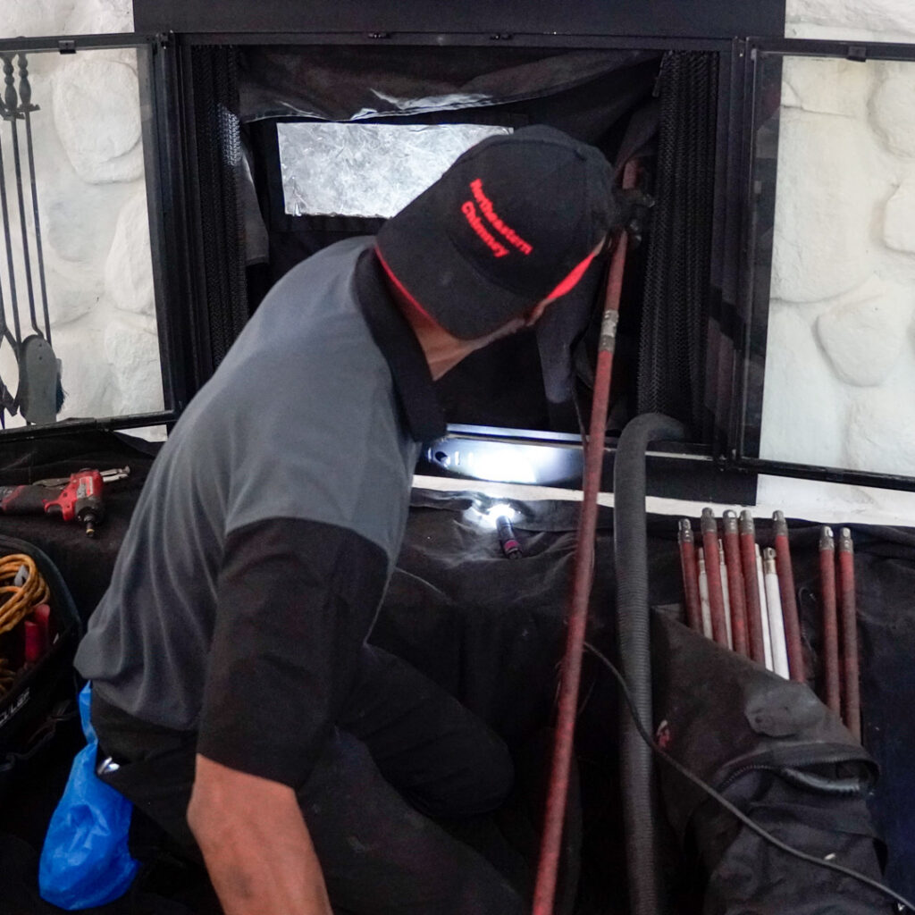 Professional chimney cleaning in Farmington, CT